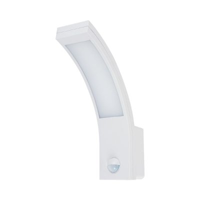 LED zidna svjetiljka sa senzorom pokreta 10W 4000K BIJELA IP54