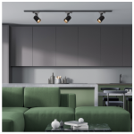 GU10 tračni LED reflektor monofazni crni VOLF - slika 4