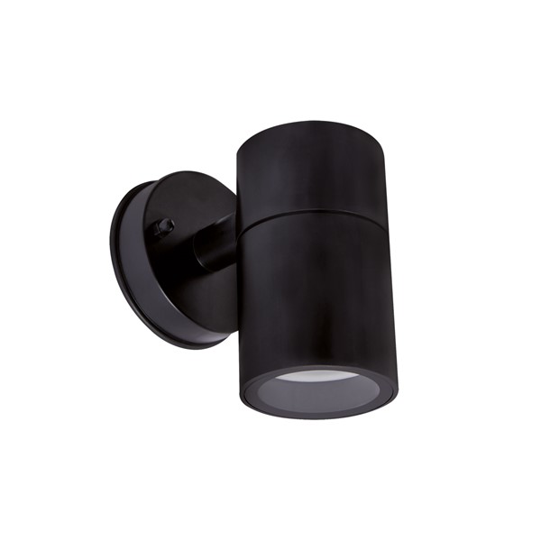 ZIDNA svjetiljka CRNA 1*GU10 GORDON