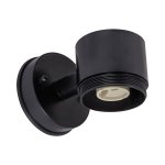 ZIDNA svjetiljka CRNA 1*GU10 GORDON - slika 3