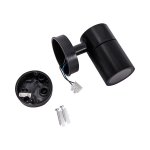 ZIDNA svjetiljka CRNA 1*GU10 GORDON - slika 4