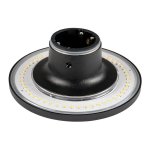 LED ZIDNA svjetiljka 12W IP65 CRNA PLASTIČNA - slika 3