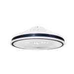 LED stropna svjetiljka 36W crna s ventilatorom i daljinskim upravljačem - slika 1