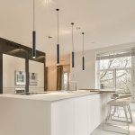 GU10 stropna visilica crno/crno6x50cm - slika 2