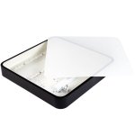 LED stropna svjetiljka kvadratna crna 30W - slika 3