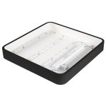 LED stropna svjetiljka kvadratna crna 30W - slika 2