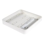 LED stropna svjetiljka kvadratna bijela 30W - slika 3