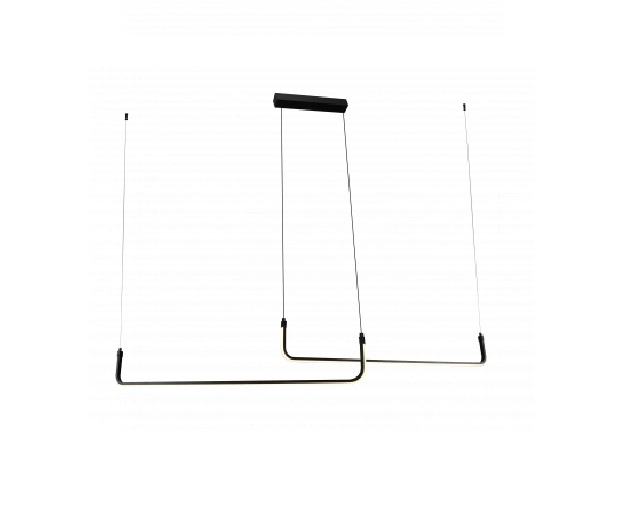 LED VISILICA 25W crna 3000K