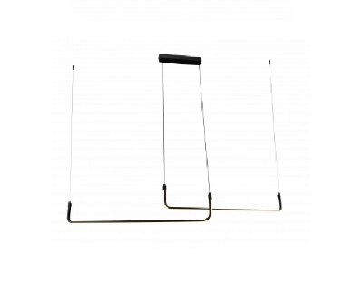 LED VISILICA 25W crna 3000K