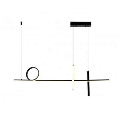 LED VISILICA 24W crna 3000K