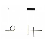 LED VISILICA 24W crna 3000K - slika 1