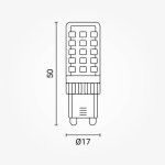 LED žarulja G9 4W dimabilna - slika 2