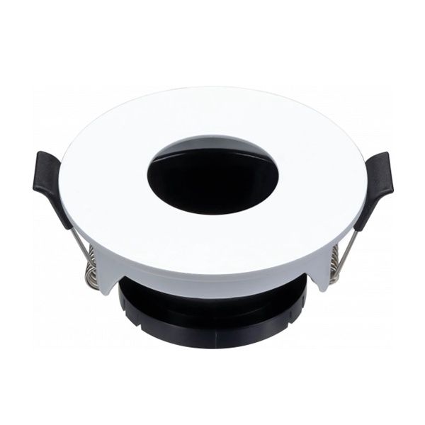 OKVIR ZA ŽARULJU OKRUGLI bijeli