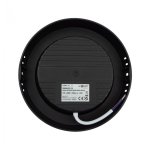 LED PANEL CRNI NADGRADNI 12W OKRUGLI 4000K - slika 2