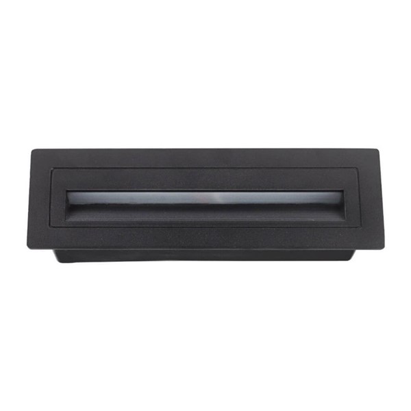 ZIDNA svjetiljka crna 6W IP65