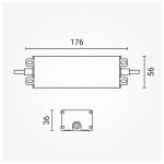 NAPAJANJE 200W 48V/4.17A IP67 - slika 3