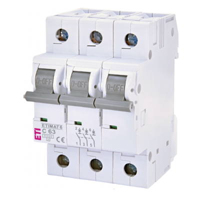 AUTOMATSKI OSIGURAČ 3P C 63A
