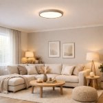 LED PLAFONJERA 36W BIJELA/TAUPE CCT - slika 1