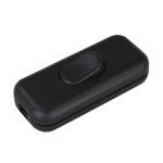 PREKIDAČ KABELSKI CRNI 300 2A 250V - slika 1