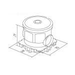 TEM Kutija okrugla za beton 60-77 - slika 2