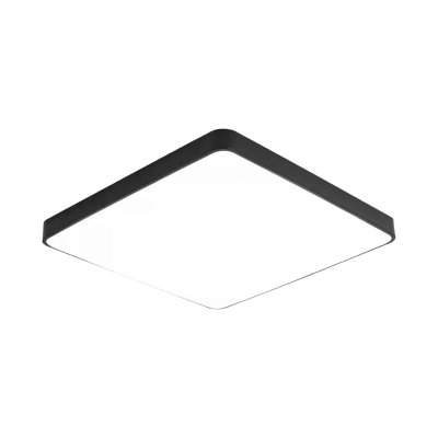 LED plafonjera 30W kvadratna crna 2250lm