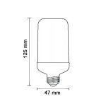 LED žarulja plamen 5W - slika 3