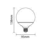 LED ŽARULJA E27 G95 12W - slika 2