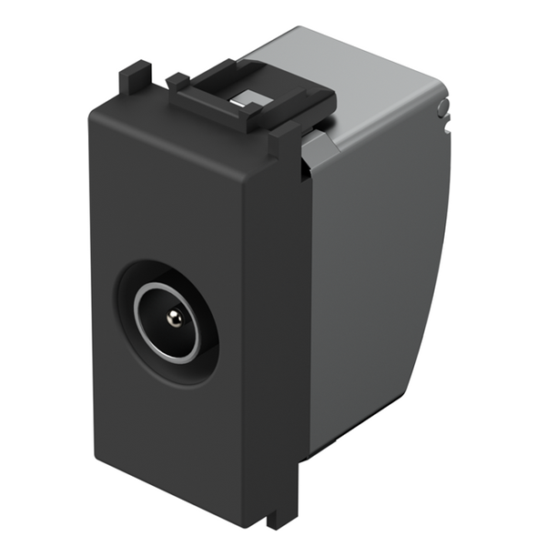 UTIČNICA TV PROLAZNA 10dB 1M SB crna