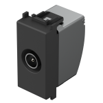 UTIČNICA TV PROLAZNA 10dB 1M SB crna - slika 1