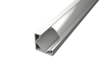 Aluminijski profil KUTNI 1 BIJELI 18.5mm x 12.2mm - 2m - slika 1