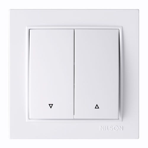 THOR BIJELI dupli izmjenični prekidač