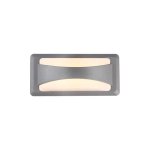 ZIDNA svjetiljka SIVA 12W IP65 - slika 1