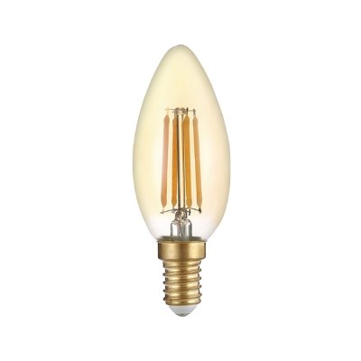 LED ŽARULJA E14 C35 4W GOLD