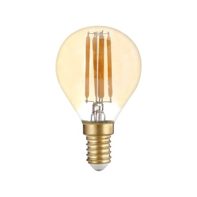 LED ŽARULJA E14 G45 4W GOLD