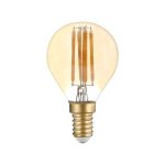 LED ŽARULJA E14 G45 4W GOLD - slika 1