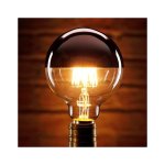 LED žarulja 4W E27 G95 FILAMENT srebrno sjenilo - slika 2