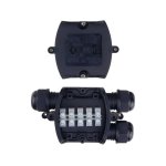 Vodotijesna kutija IP68 - 3 ulaza - slika 2