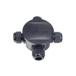 Vodotijesna kutija IP44 - 4 ulaza - okrugla - slika 1