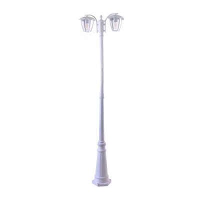 LED vrtna svjetiljka bijela 200cm 2*E27