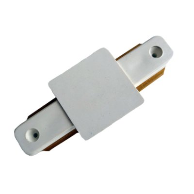 Konektor za tračnice RAVNI bijeli