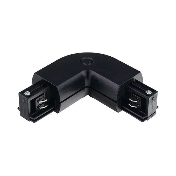 Konektor za tračnice KUTNI crni