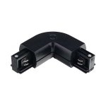 Konektor za tračnice KUTNI crni - slika 1