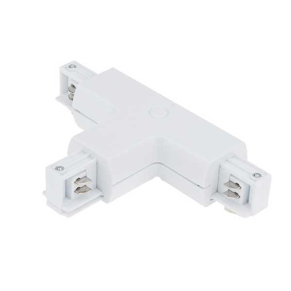 Konektor za tračnice T bijeli