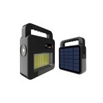 LED solarni reflektor prijenosni + bluetooth zvučnik + punjač - slika 1