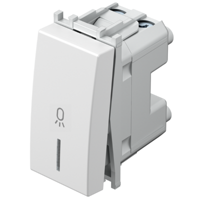 TIPKALO ZA SVJETLO 16A 250V~ 1M PW IN 02 bijeli indikator