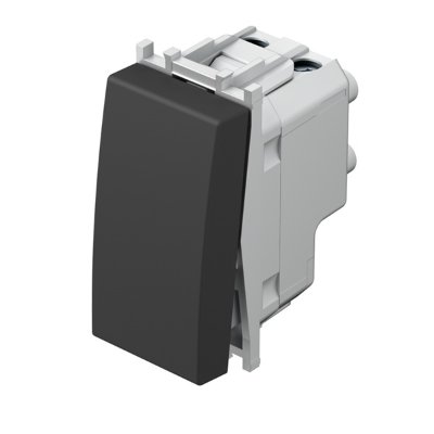 PREKIDAČ KRIŽNI 16AX 250V~ 1M SB crni