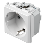 UTIČNICA SA ZAŠTITOM 2P+E 16A 250V~ 2M PW bijela - slika 1