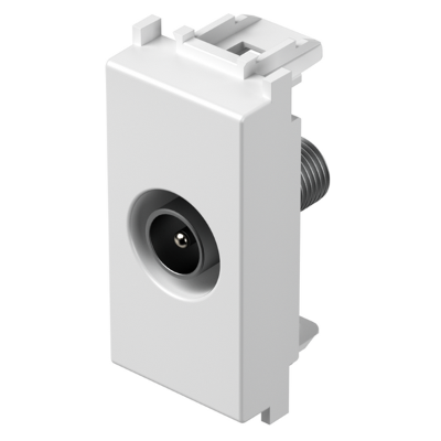 UTIČNICA TV OSNOVNA 0dB 1M PW bijela