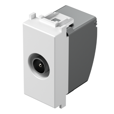 UTIČNICA TV ZAVRŠNA 1dB 1M PW bijela