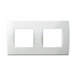 Okvir SOFT 2x2 mjesta OS24 TEM MODUL PW bijela - slika 1